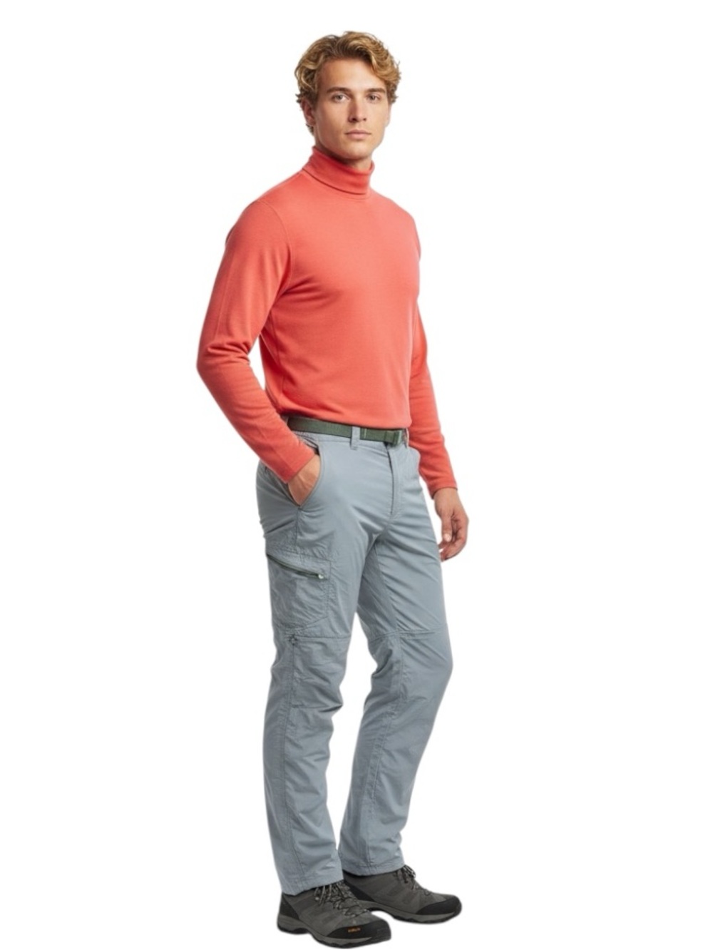 Columbia Mens Silver Ridge Utility Convertible Pants Omni-Shade Cargo 38x32 Gray